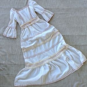Vintage 70's Tiered CottageCore Dress